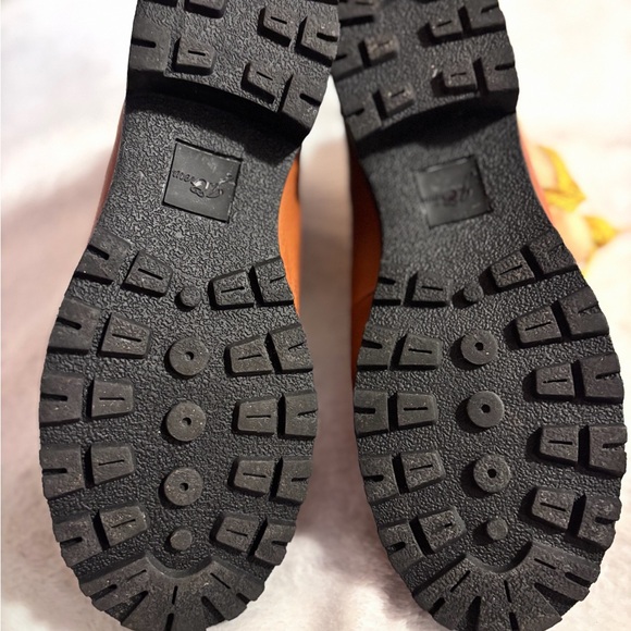 J. Crew Brown Winter Boots with Yellow Laces - Picture 8 of 8